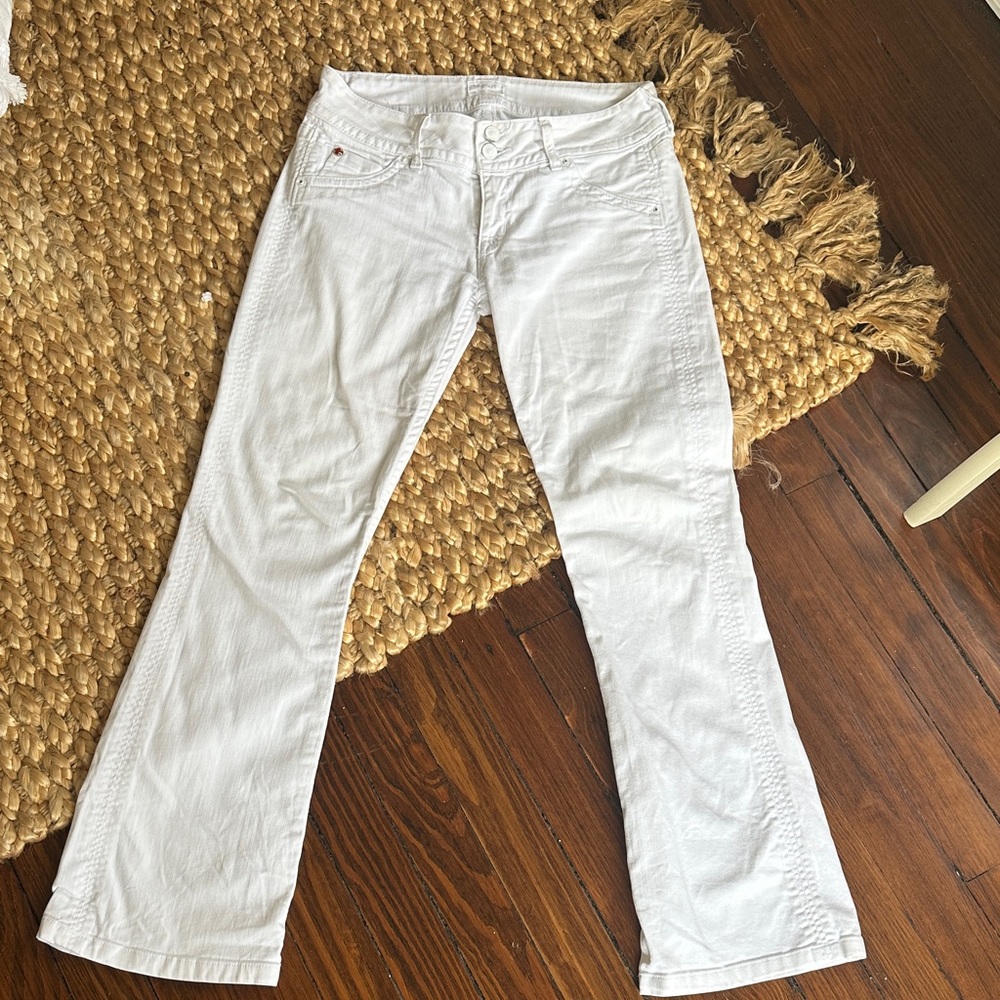 White Flared Jeans